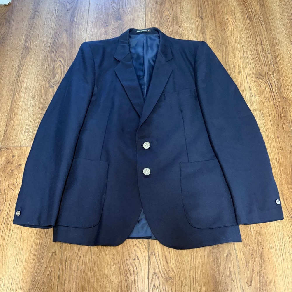 Navy Men's Blazer Sport Coat - Unbranded
